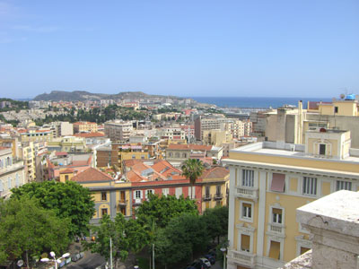Überblick über Cagliari