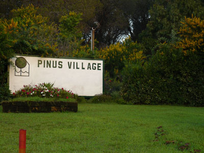 Eingang Pinus Village