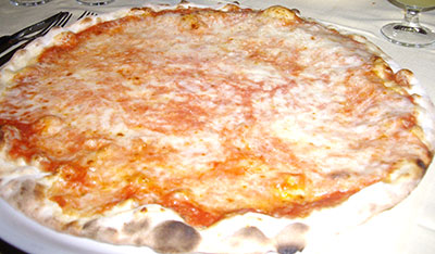 Pizza in Sardinien